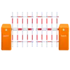 Kép 3/4 - Szervo motoros sorompó - nagy forgalmú helyekre - 4 m alsó-felső rácsos kar - narancs sorompótest - balos BXB-S20CB01I-or-3F4-L